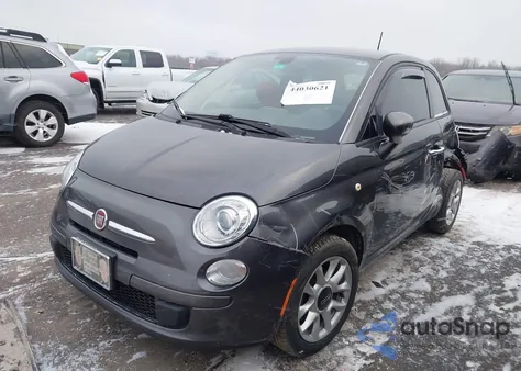 2017 Fiat 500 Pop from USA, damaged, VIN 3C3CFFKR1HT553821